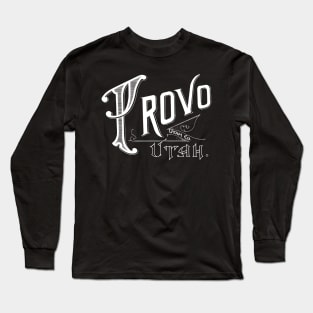 Vintage Provo, UT Long Sleeve T-Shirt